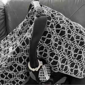 Car Seat Canopy Cover Geometric Pattern